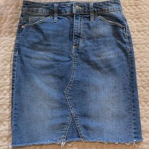 Denim skirt by Universal Thread.